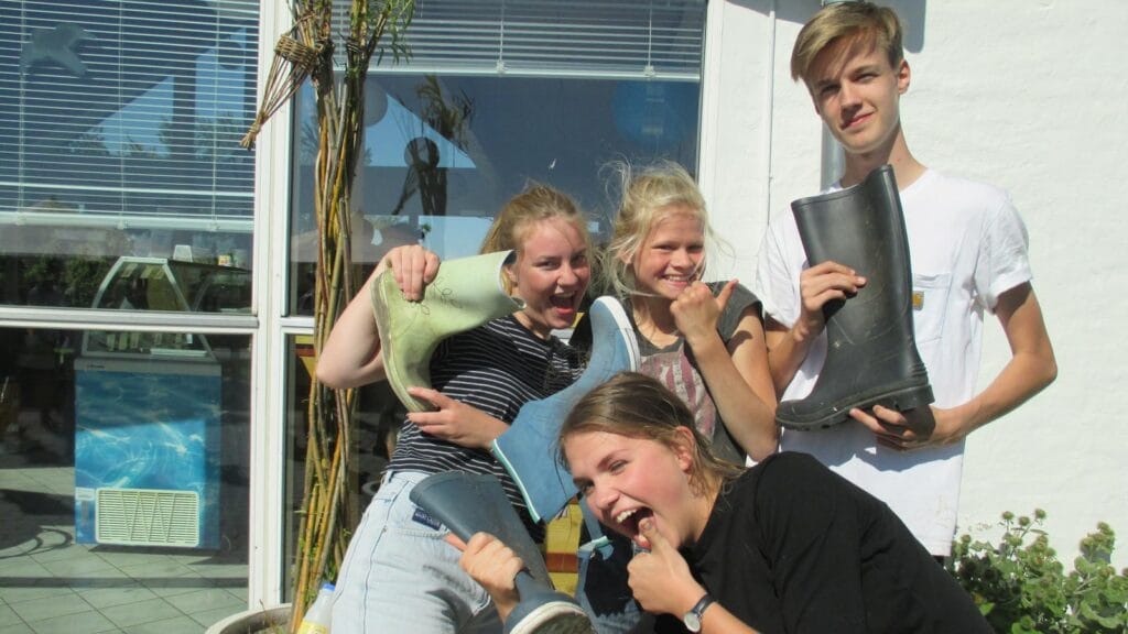 Gamle lege gummistøvlekast