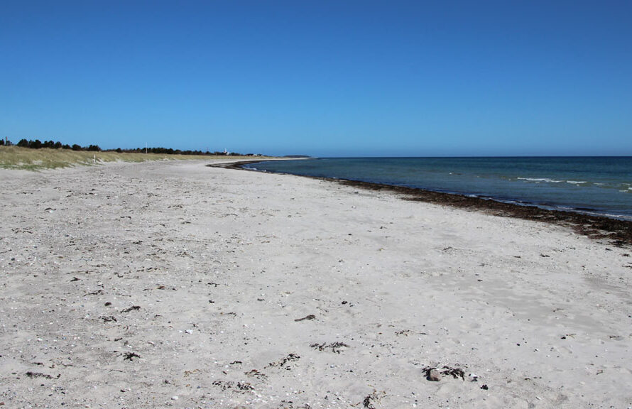 Grenaa strand er flere ganget kåret som en af Danmarks bedste strande.